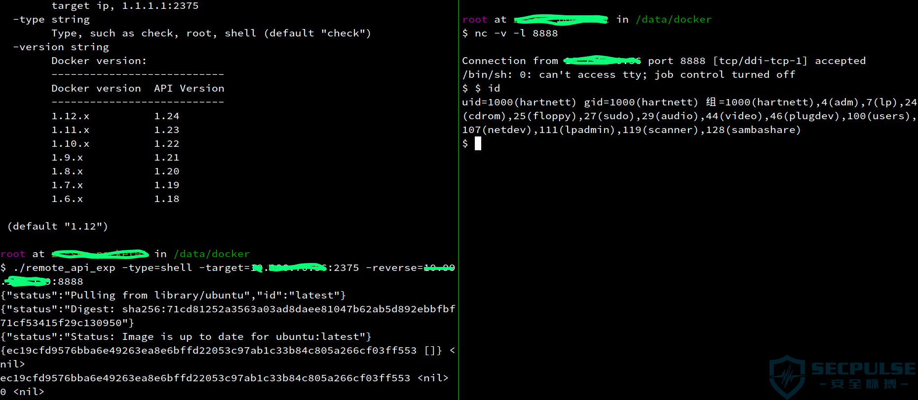 Docker Remote api在安全中的应用杂谈